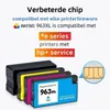 A marketing image showing ink cartridges with text overlays. Produktbild-Vorschau