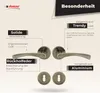 DOMINO Türgriff Drückergarnitur BB-Buntbart Set | Rund BB Produktbild-Vorschau 7