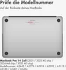 imoshion Laptop Cover MacBook Pro 14 Zoll (2021 / 2023 M3 Produktbild-Vorschau 2