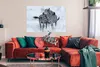 MuchoWow® Poster Kuschelige Zebras 120x80 cm - Bilder Produktbild-Vorschau 2