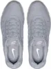 A top-down view of a pair of gray Nike sneakers on a white background. Produktbild-Vorschau
