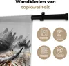 MuchoWow® Wandteppich Wandbehang Scottish Hochlandrind - Produktbild-Vorschau 3