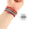 BStrap Pattern Armband für Garmin Venu 2, red rainbow Produktbild-Vorschau 2
