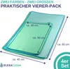 ELEXACLEAN Fenstertücher streifenfrei, Mikrofaser Produktbild-Vorschau 3
