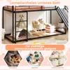 Letto a soppalco COSTWAY 90x200cm con scivolo, scala e Anteprima dell’immagine prodotto 8