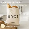 HAVENHAUS 2er Set Brotbeutel Leinen Canvas | 2er Set Produktbild-Vorschau 2