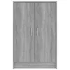 vidaXL Szafka na buty Szara Sonoma 60x35x92 cm Materiał Podgląd zdjęcia produktu 10