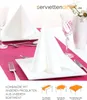 PG-Airlaid Serviette Weiss, 40 x 40 cm, 50 Stück Produktbild-Vorschau 5
