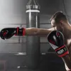 (8oz, Rot gestreift)Trainings- und Kampfhandschuhe, Produktbild-Vorschau 6