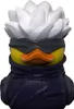 A rubber duck toy designed to resemble Satoru Gojo from Jujutsu Kaisen. Podgląd zdjęcia produktu