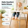 Bambus Hochstuhl Fußstütze, verstellbar & rutschfest, Produktbild-Vorschau 4