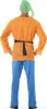 A person wearing a costume, viewed from the back. Produktbild-Vorschau