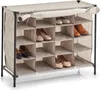 Leichtes Schuhregal mit 16 Fächern, 84x35x66cm (Höhe x Produktbild-Vorschau 1