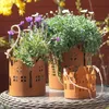 UNUS Laterne zum Aufhängen mit Jutekordel Gartendeko Produktbild-Vorschau 3