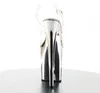 FLAMINGO-808 Damen Sandale von Pleaser, Transparent Silber Produktbild-Vorschau 4