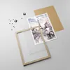 Gerahmtes Poster - Rahmen in heller Eiche - Paris Weg Produktbild-Vorschau 4
