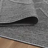Outdoor Teppich Wetterfest 140x200 Rechteck Grau für Produktbild-Vorschau 5