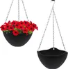 2.02 Blumenampel MADEIRA mit silberner Kette - 2er Set / Produktbild-Vorschau 1