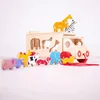 Bigjigs Toys Dřevěné auto se zvířátky Náhled obrázku produktu 5