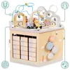 Mamabrum MAM257 CUBE drewniana kostka edukacyjna Montessori Podgląd zdjęcia produktu 2