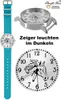Mädchen Armbanduhr mit Pferdemotiv Kinderuhr leuchtende Produktbild-Vorschau 2