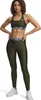 Legginsy Under Armour HeatGear Women Senior M zielony/biały Podgląd zdjęcia produktu 4