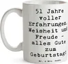 Mr. & Mrs. Panda Pott Spruch 51. Geburtstag - Weiß - Produktbild-Vorschau 3