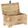 vidaXL Truhe Massivholz Mango Produktbild-Vorschau 3