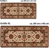 Orientalischer Teppich Schreibtischunterlage 69x31cm XXL Produktbild-Vorschau 6