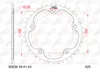 AFAM Kettenrad Stahl Standard - 525 Produktbild-Vorschau 1