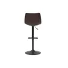 Miliboo - Barhocker Vintage Polyurethanbraun 2er Set NEW Produktbild-Vorschau 6