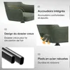 COLAMY Draaistoelen, set van 2, premium draaistoelen met Productafbeelding-voorbeeld 15