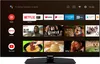 A smart TV screen displaying various app icons and content previews. Produktbild-Vorschau