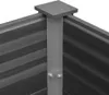 vidaXL Letto rialzato da giardino in WPC 150 x 100 x 54 cm Anteprima dell’immagine prodotto 11