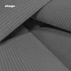 Wandkissen Kordsamt grau Textil-Optik 30 x 60 cm Produktbild-Vorschau 4