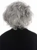 WIG ME UP Perücke Schnauzbart Grau Wild Einstein Opa Produktbild-Vorschau 6