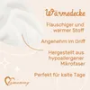 Be Mammy Kuschlige Babydecke Kuschel Decke Tagesdecke mit Produktbild-Vorschau 4