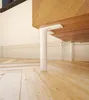 HEVVA - Möbelbeine LINZ - Höhe 10 cm, Weiß, 1 Stück Produktbild-Vorschau 4