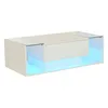 STILVORA Couchtisch mit 1 Schublade und LED-Lichtleiste, Produktbild-Vorschau 8