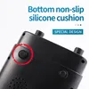A close-up view of the bottom of a black electronic device, highlighting a non-slip silicone cushion. Podgląd zdjęcia produktu