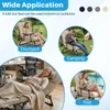(Beige) 3-in-1 Klappbarer Schlafsessel, Verstellbarer Produktbild-Vorschau 10