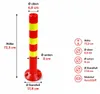 10er Sparset Absperrpfosten aus Kunststoff - Höhe 72,5cm Náhled obrázku produktu 4