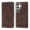 Hülle für Samsung Galaxy S25 Ultra Prägung Flip Leder Produktbild-Vorschau 1