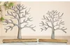 Gilde Standrelief, Lebensbaum, Aluminium, Mangoholz, Produktbild-Vorschau 2