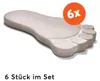 Trittsteine Fuß 6 hübsche Beton Trittplatten im Set Produktbild-Vorschau 6