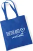Huuraa Jutebeutel Rheinland verliebt 10 Liter Bright Royal Produktbild-Vorschau 1
