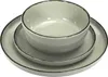 Set di 12 piatti verdi in Vetroceramica boho di HowHomely Anteprima dell’immagine prodotto 1