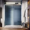 Porta scorrevole per doccia 140 cm x 185 cm Vetro ESG Anteprima dell’immagine prodotto 2