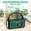Tekoo Kurbelradio 10000mAh Notfallradio mit Powerbank Solar Produktbild-Vorschau 2