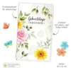 Geburtstagskalender, Blumenmotiv, undatiert, Blattformat 10 Produktbild-Vorschau 3